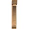 Ekena Millwork Thorton Traditional Smooth Bracket w/ Offset Brace, Western Red Cedar, 7 1/2"W x 32"D x 44"H BKT0806X32X44THR01SWR - alternate 3